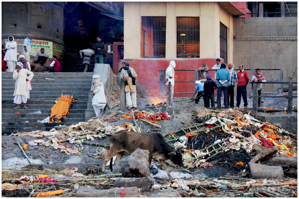 Cremation.