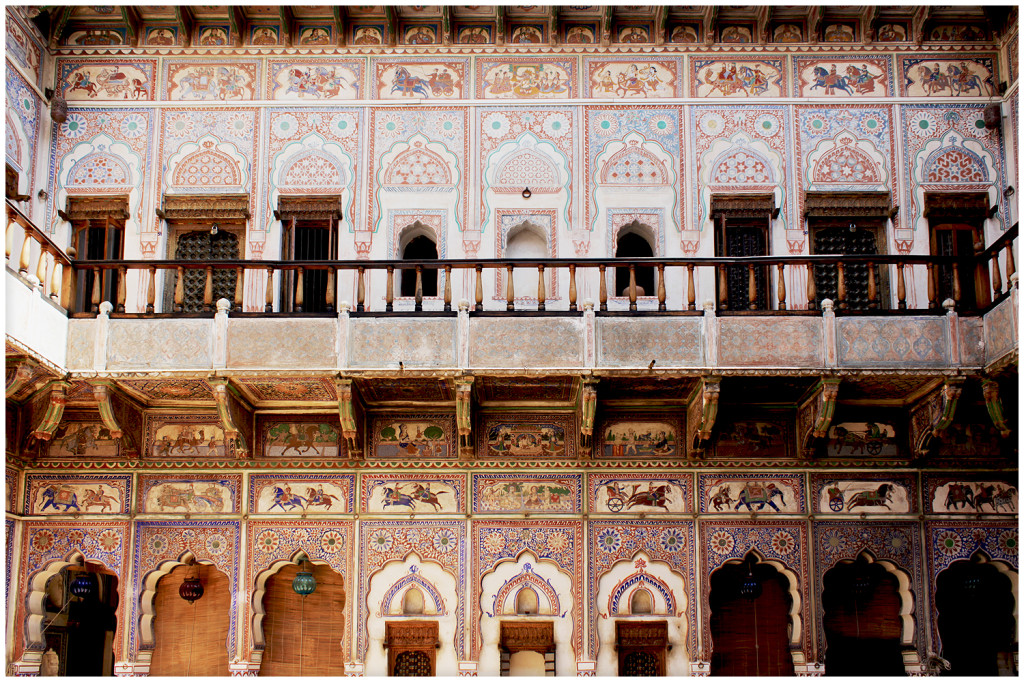 Haveli courtyard