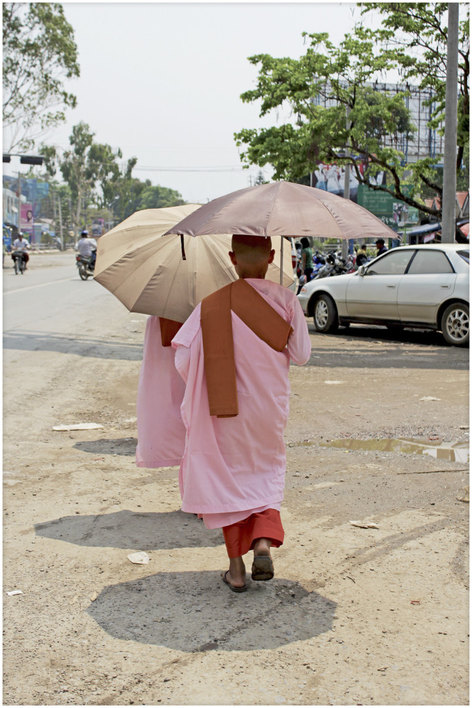 A nun in Pyin Oo Lwin