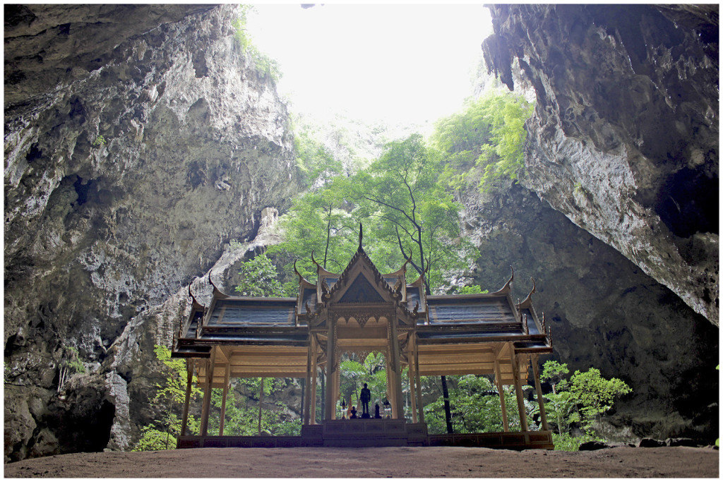 Shrine inside the cave