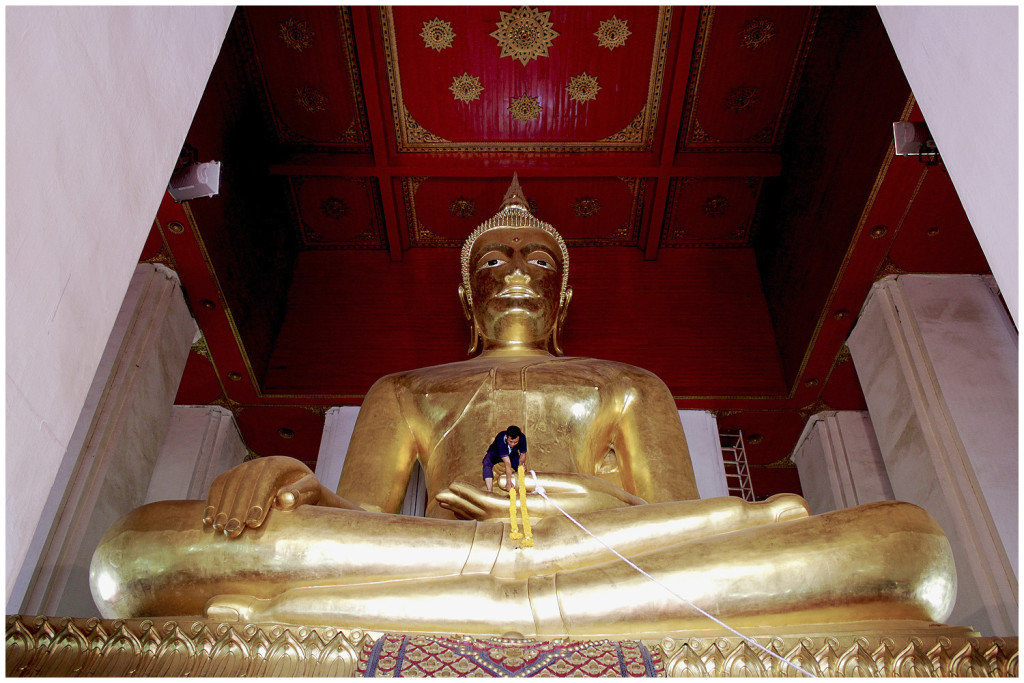 Giant Buddha in Ayutthaya